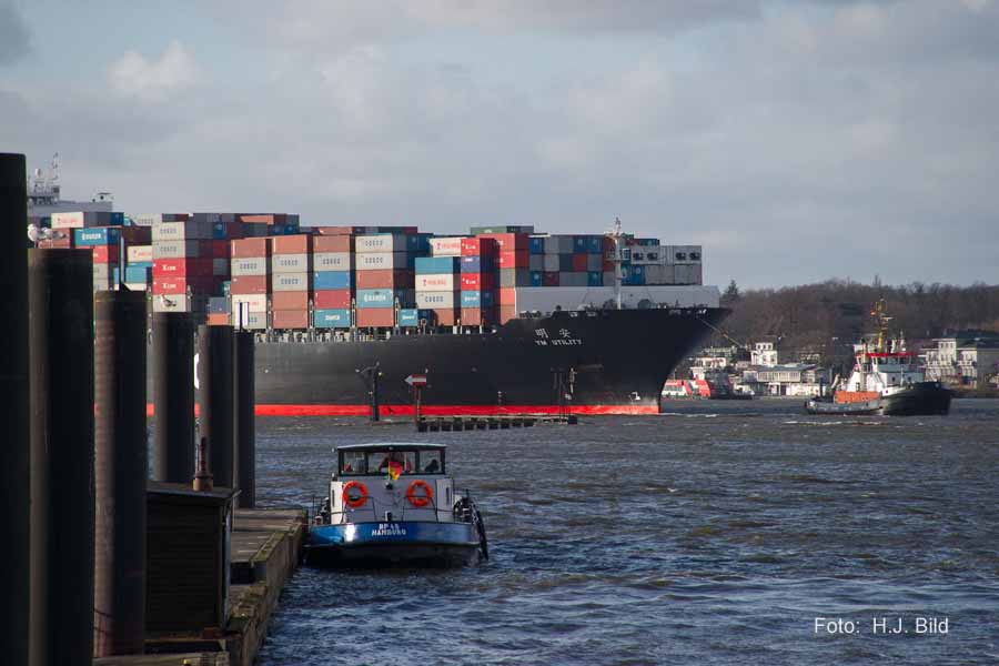 Fotoimpression Hamburger Hafen