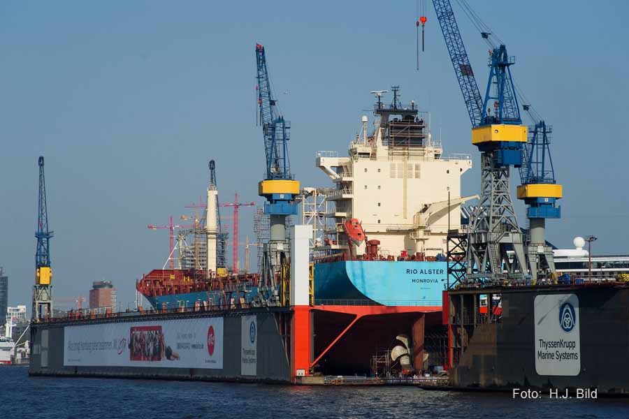 Welthafen Hamburg Fotoimpression