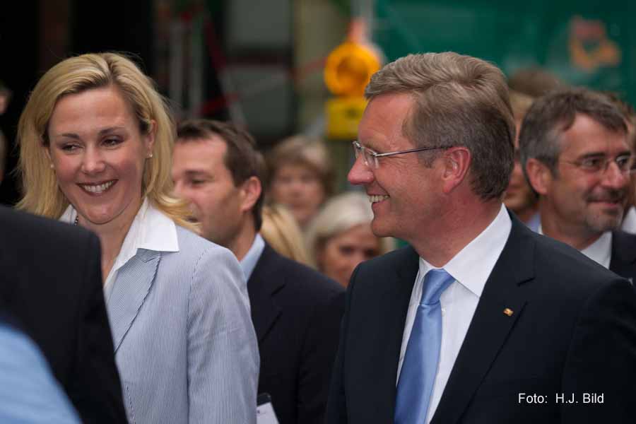 Bundespräsident Wulff in Stade