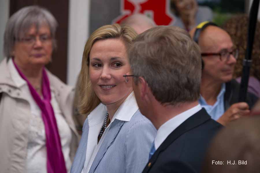Bundespräsident Wulff in Stade