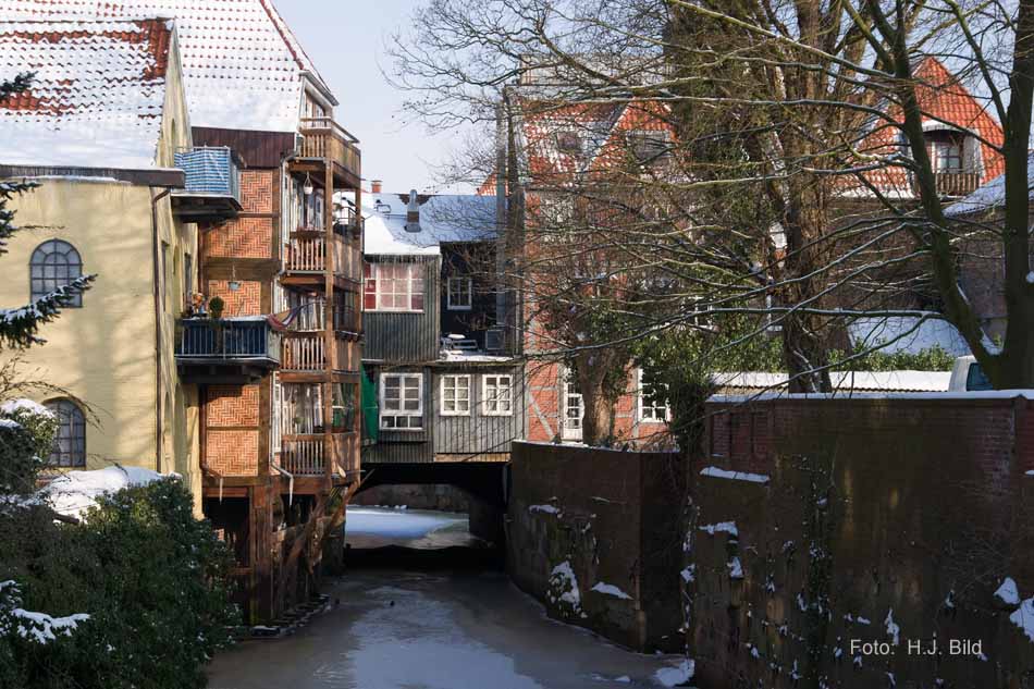 Die Hudebruecke in Stade