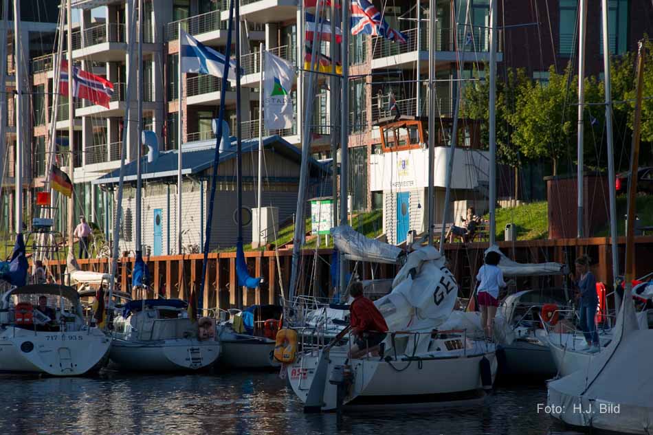 Hafen von Stade
