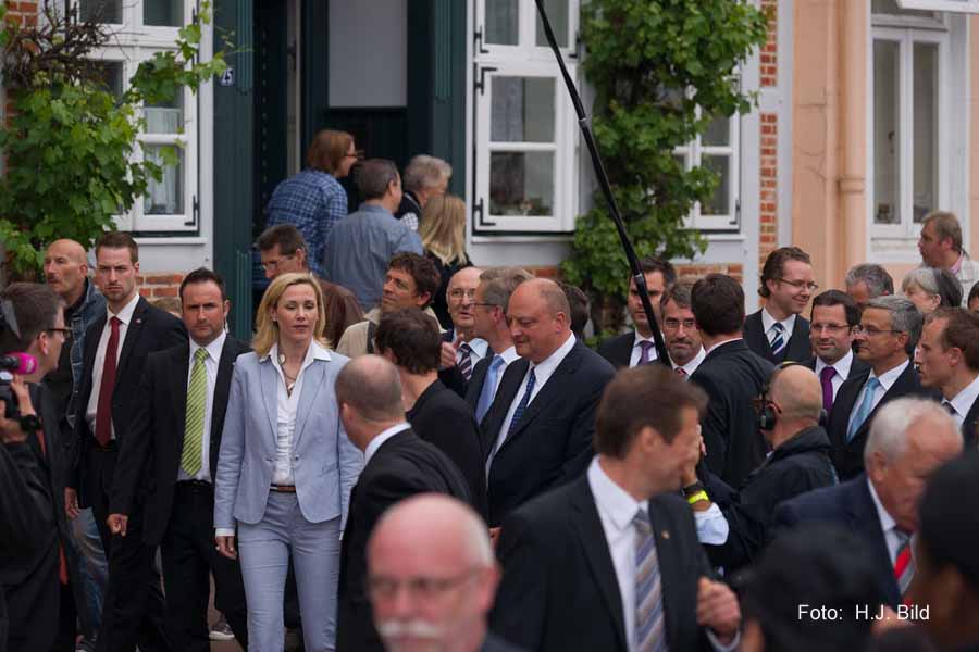 Bundespräsident Wulff in Stade