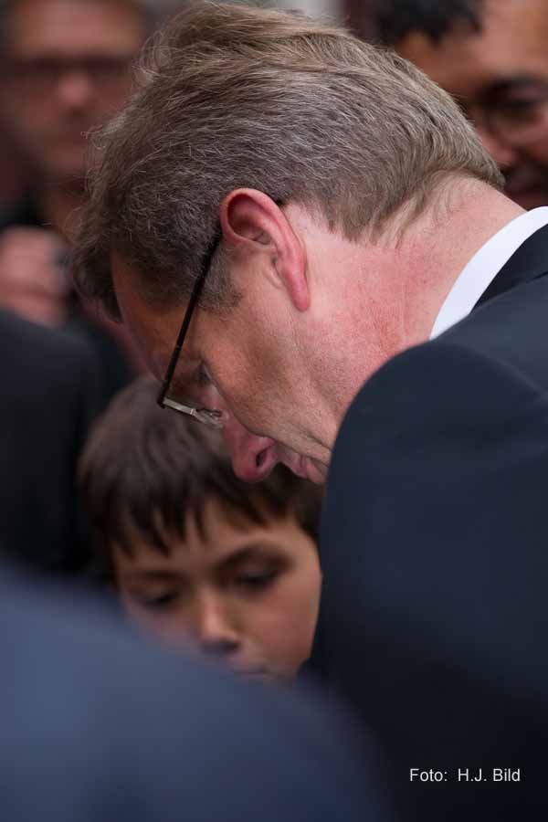 Bundespräsident Wulff in Stade