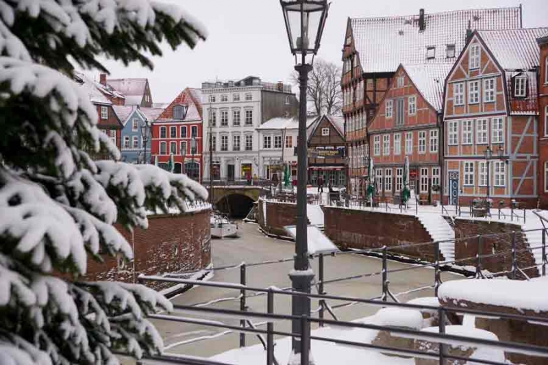 Stader Fischmarkt im Winter