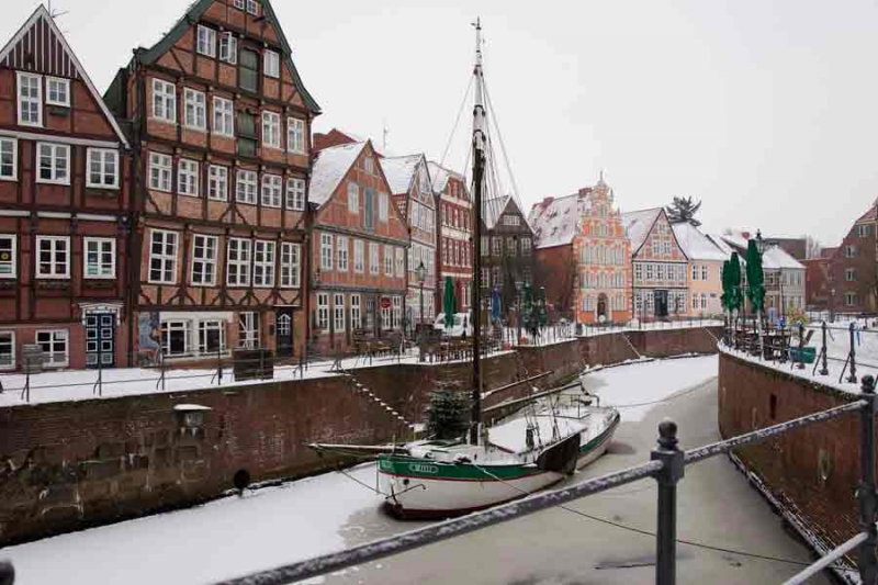 Stader Fischmarkt im Winter
