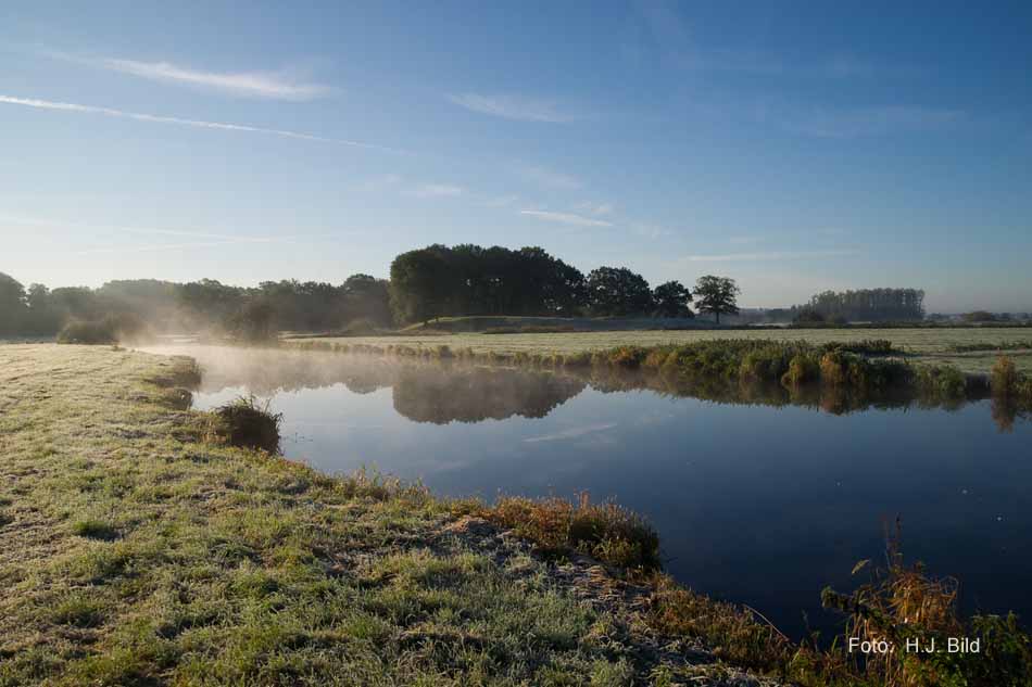 Morgentliche Nebelschleier
