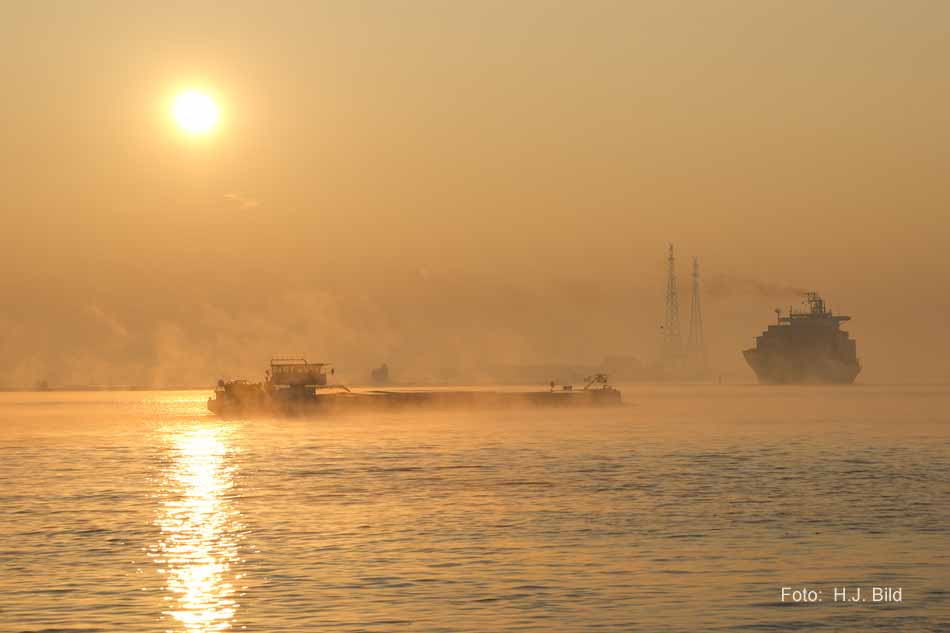 Morgentliche Nebelschleier