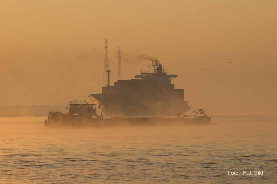Morgentliche Nebelschleier