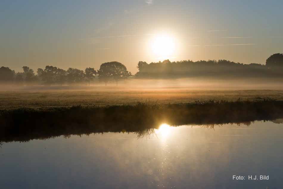 Morgentliche Nebelschleier