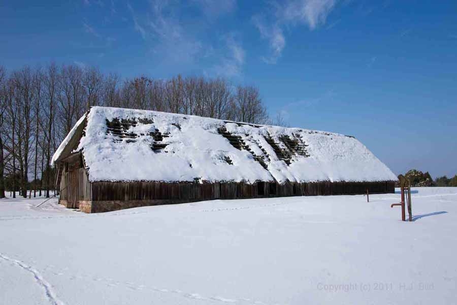 Fotos von der Lüneburger Heide im Winter