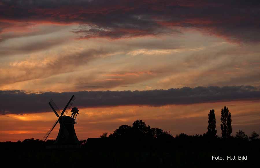 Windmuehlen in Norddeutschland